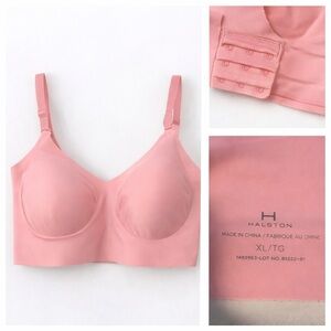 👙 Halston Seamless Bra – Pink | Size XL/TG